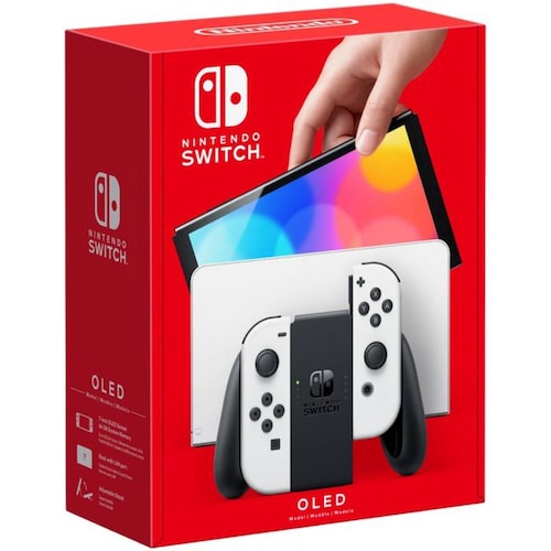 Consola NINTENDO Switch OLED 64GB Edicion Blanco HEGSKAAAA 