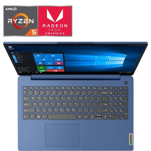 Laptop Gamer LENOVO IdeaPad 3 Ryzen 5 8GB 1TB 256GB SSD Radeon Vega 