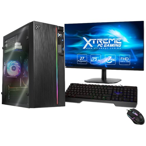 Xtreme PC Gamer AMD Radeon RX 550 Ryzen 7 4700S 16GB SSD 480GB Monitor 27 WIFI 