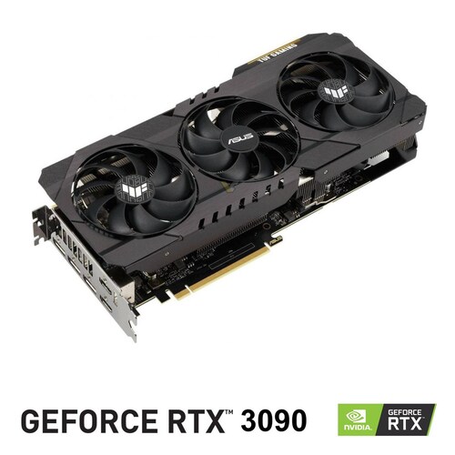 Tarjeta de Video ASUS TUF Gaming GeForce RTX 3090 OC 24GB GDDR6X TUF-RTX3090-O24G-GAMING 