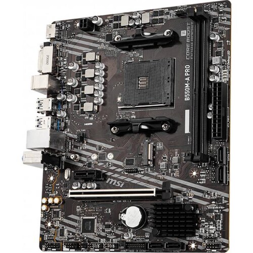 Tarjeta Madre MSI B550M-A PRO AMD AM4 DDR4 M-ATX 