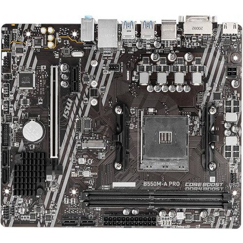 Tarjeta Madre MSI B550M-A PRO AMD AM4 DDR4 M-ATX 