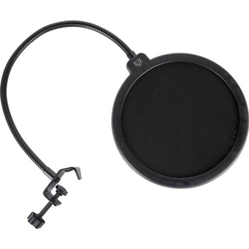 Microfono Gamer BALAM RUSH STELAR MC970 Streaming Filtro Anti POP Soporte 