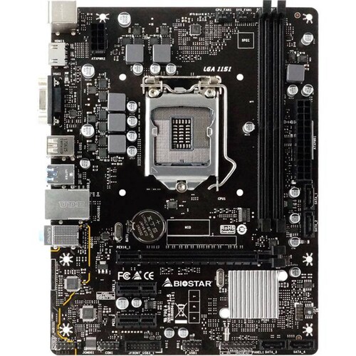 Tarjeta Madre BIOSTAR H310MHP 3.0 1151 2x DDR4 PCIe 3.0 Micro ATX 