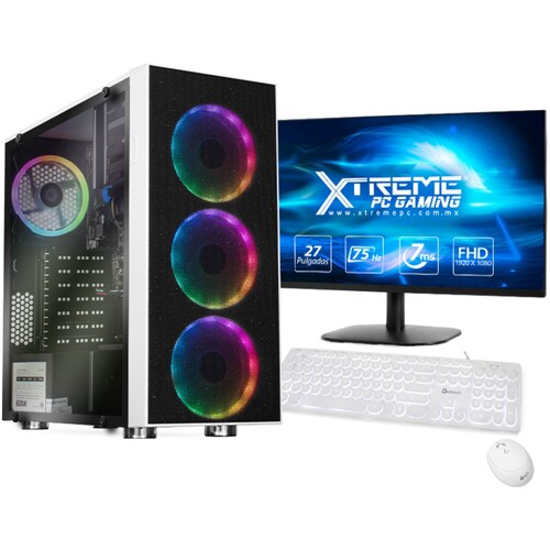 Xtreme PC Gamer Intel Core I7 9700 16GB SSD 480GB Monitor 27 WIFI RGB 