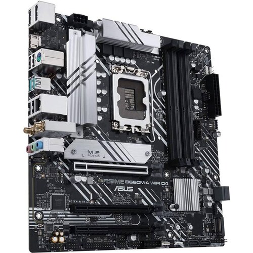 Tarjeta Madre ASUS PRIME B660M-A WIFI D4 Intel 1700 DDR4 Micro ATX 