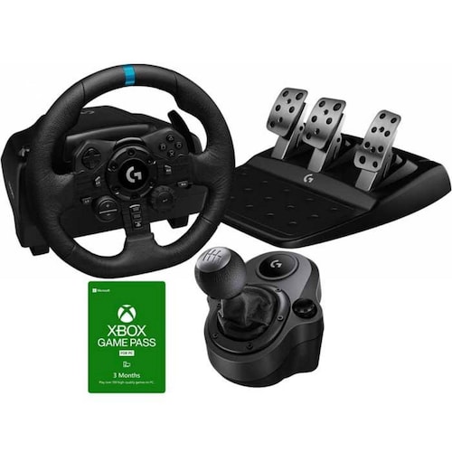 Volante y pedales de carreras Logitech G923 para Playstation 4 y 5/PC