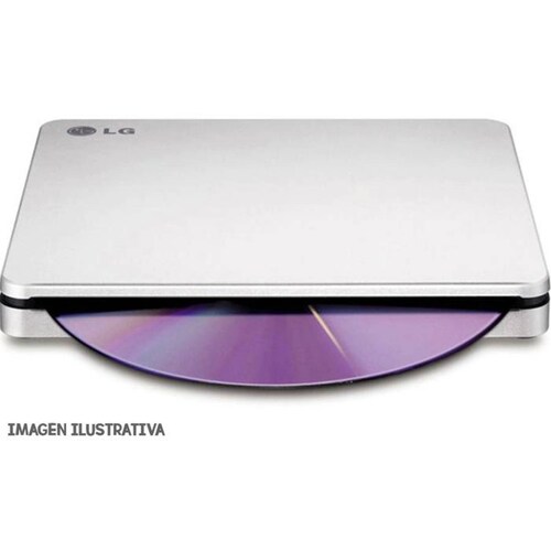 Quemador DVD LG AP70NS50 Externo POP UP Portatil USB 8x soporte M-DISC Windows Mac OS X Reacondicion 