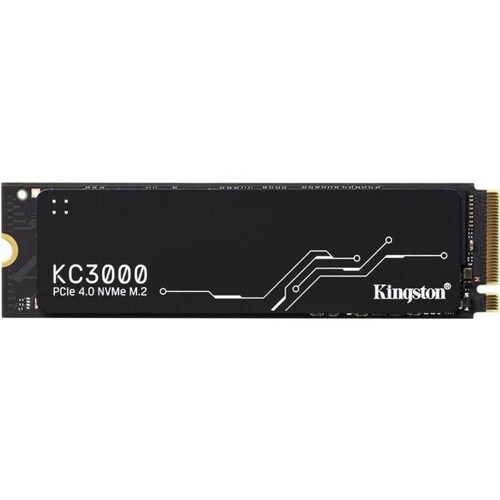 Unidad de Estado Solido SSD M.2 1TB KINGSTON KC3000 NVMe PCIe 4.0 7000/6000 MB/s SKC3000S/1024G 