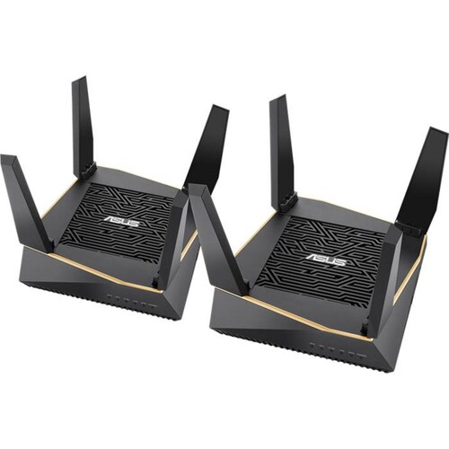 Router Inalambrico ASUS RT-AX92U 2 Pack AX6100 Tri-Band 802.11ax 4804 Mbps 