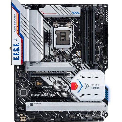 Tarjeta Madre ASUS Z590 WIFI GUNDAM EDITION INTEL 1200 DDR4 RGB ATX USB C 