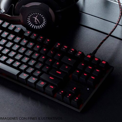 Teclado Gamer Mecanico HYPERX Alloy FPS Pro Cherry MX Blue HX-KB4BL1-US/WW 