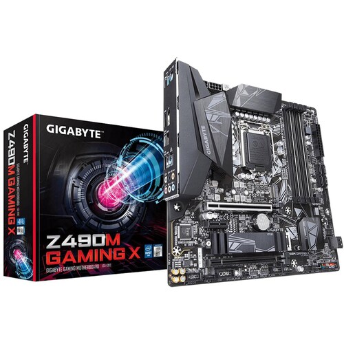 Tarjeta Madre GIGABYTE Z490M Gaming X LGA1200 DDR4 Micro ATX 