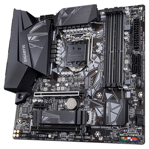 Tarjeta Madre GIGABYTE Z490M Gaming X LGA1200 DDR4 Micro ATX 