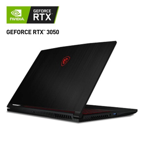 Laptop Gamer MSI GF63 Thin GeForce RTX 3050 Core i5 10500H 8GB M.2 256GB 15.6 10UC-440US 