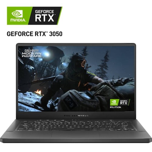 Laptop Gamer ASUS ROG Zephyrus G14 GeForce RTX 3050 Ryzen 7 8GB 512GB SSD 14 