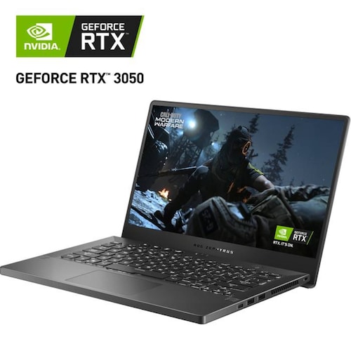 Laptop Gamer ASUS ROG Zephyrus G14 GeForce RTX 3050 Ryzen 7 8GB 512GB SSD 14 