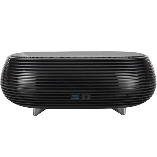 Gabinete Gamer IN WIN B1 MESH Mini ITX Fuente 200W Gold 1 fan 80mm Negro 