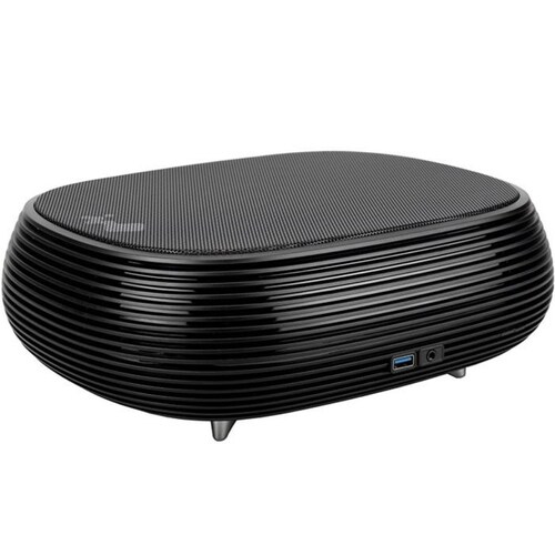 Gabinete Gamer IN WIN B1 MESH Mini ITX Fuente 200W Gold 1 fan 80mm Negro 