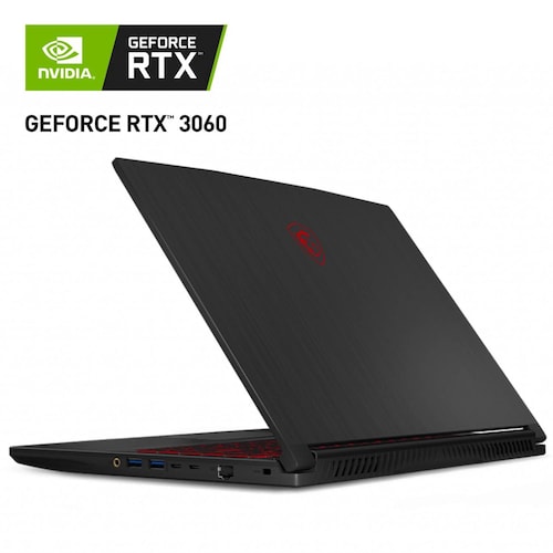 Laptop Gamer MSI GF65 Thin GeForce RTX 3060 Core I5 10500H 16GB M.2 512GB 1TB 15.6 10UE-213US-V3 
