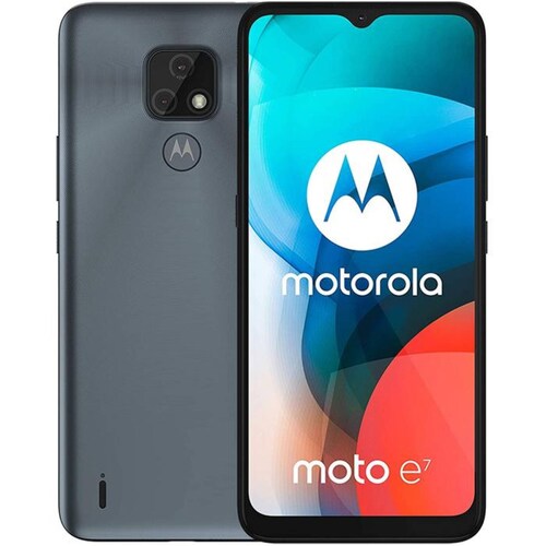 Celular MOTOROLA Moto E7 2GB 32GB 6.5 HD+ Camara Dual 48MP 