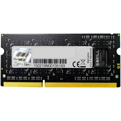 Memoria RAM DDR3 8GB 1333Mhz G.SKILL Estandar Laptop 