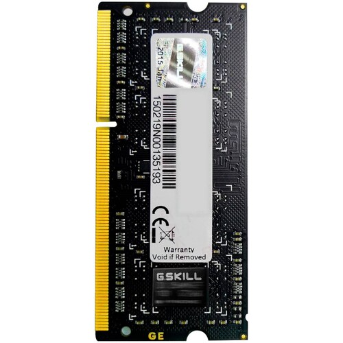Memoria RAM DDR3 8GB 1333Mhz G.SKILL Estandar Laptop 