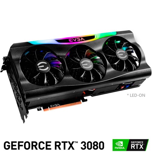 Tarjeta de Video EVGA Geforce RTX 3080 FTW3 Ultra Gaming 12GB GDDR6X 12G-P5-4877-KL 