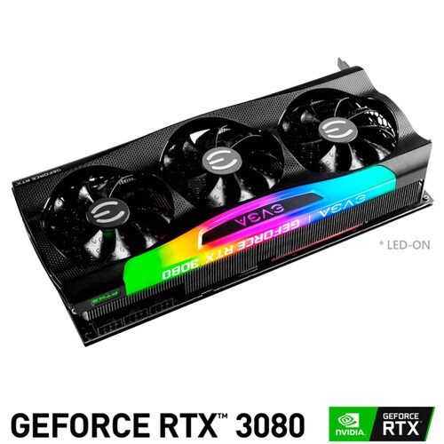 Tarjeta de Video EVGA Geforce RTX 3080 FTW3 Ultra Gaming 12GB GDDR6X 12G-P5-4877-KL 