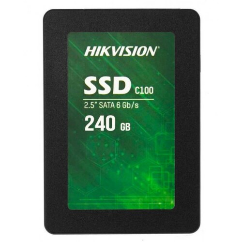 Unidad de Estado Solido SSD 2.5 240GB HIKVISION C100 SATA III 550/470 MB/s HS-SSD-C100/240G 