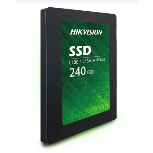 Unidad de Estado Solido SSD 2.5 240GB HIKVISION C100 SATA III 550/470 MB/s HS-SSD-C100/240G 