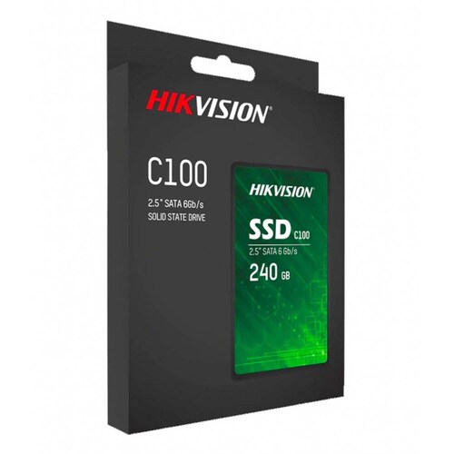 Unidad de Estado Solido SSD 2.5 240GB HIKVISION C100 SATA III 550/470 MB/s HS-SSD-C100/240G 