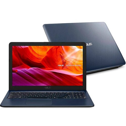 Laptop ASUS AMD A4 9125 4GB 500GB 15.6 (Reacondicionado) 