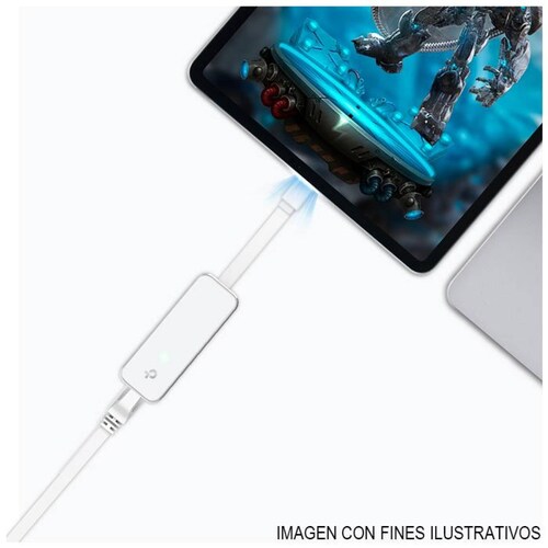 Adaptador de Red TP-LINK UE300C USB Type-C a RJ45 Gigabit Ethernet 1000Mbps 