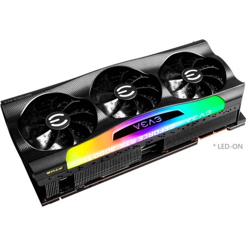 Tarjeta de Video EVGA Geforce RTX 3090 TI FTW3 Ultra Gaming 24GB GDDR6X ARGB 24G-P5-4985-KR 