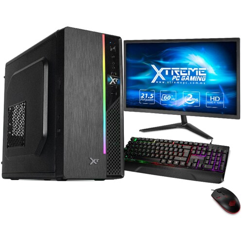 Xtreme PC Gamer AMD Radeon R4 A4 3350B 8GB 1TB Monitor 21.5 WIFI 