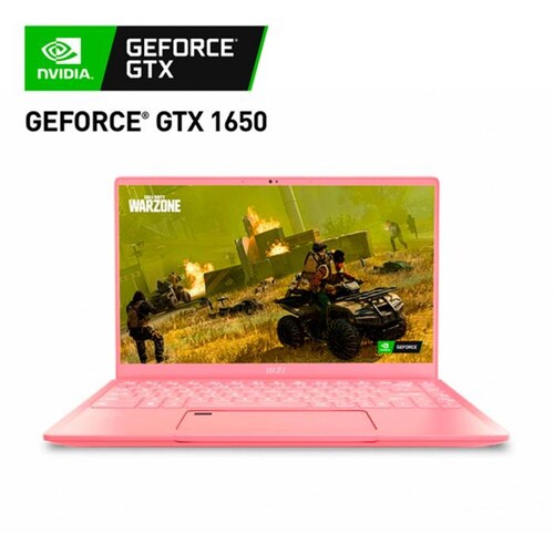Laptop Gamer MSI Prestige 14 GeForce GTX 1650 Core I7 1185G7 16GB M.2 512GB 14 A11SCX-283MX 