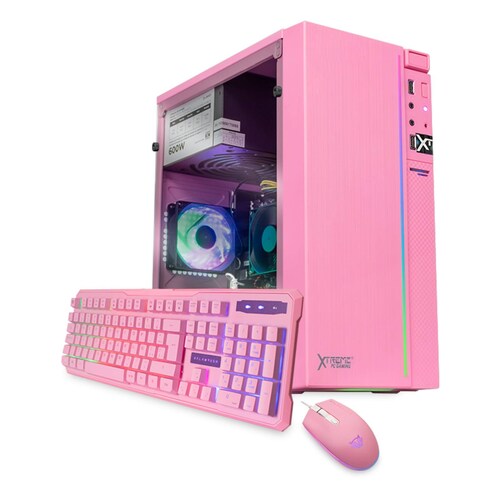 Xtreme PC AMD Ryzen 4700S 8 Cores 3.6Ghz 16GB SSD 240GB 2TB WIFI Radeon RX Pink 