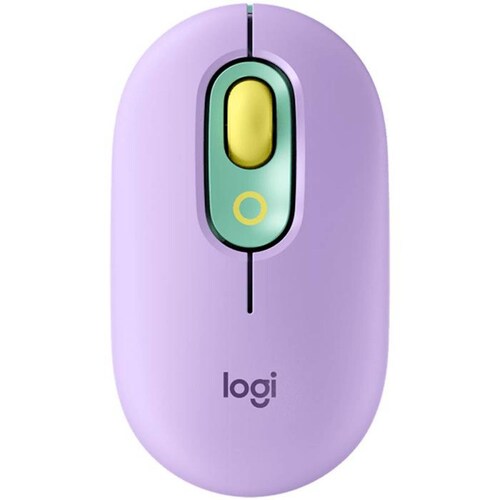 Mouse Inalambrico LOGITECH POP Fresh Vibes Violeta 910-006550 
