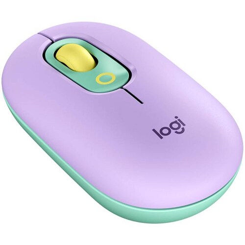 Mouse Inalambrico LOGITECH POP Fresh Vibes Violeta 910-006550 