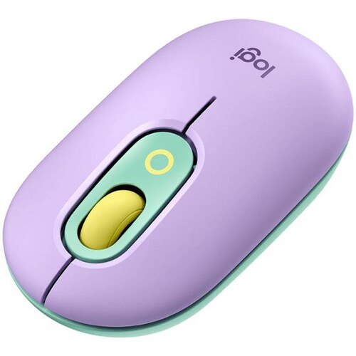 Mouse Inalambrico LOGITECH POP Fresh Vibes Violeta 910-006550 