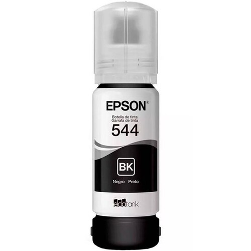 Kit 4 Botellas Tinta EPSON T544 Negro L3110 L3150 L5190 