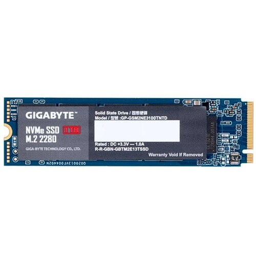 Unidad de Estado Solido SSD M.2 1TB GIGABYTE NVMe PCIe 3.0 