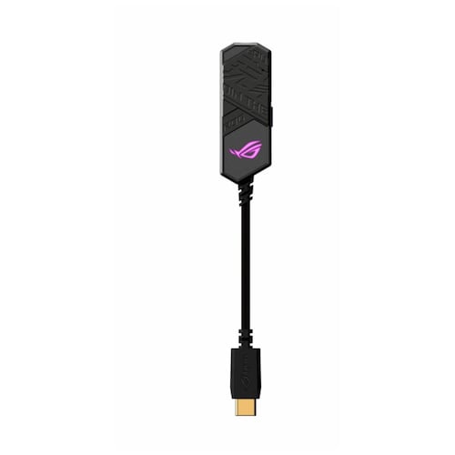 Adaptador ROG CLAVIS ASUS USB-C a 3.5mm para juegos con cancelación de ruido 