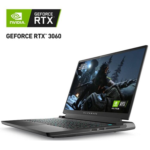 Laptop Gamer DELL Alienware GeForce RTX 3060 Core I7 16GB 512 SSD 15.6