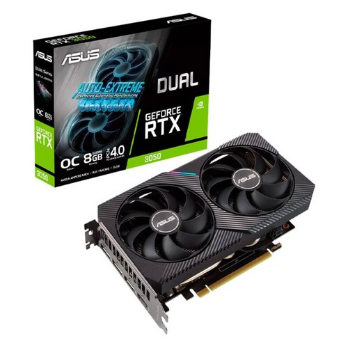 Tarjeta de Video ASUS Dual GeForce RTX 3050 OC Edition 8GB GDDR6 DUAL-RTX3050-O8G 
