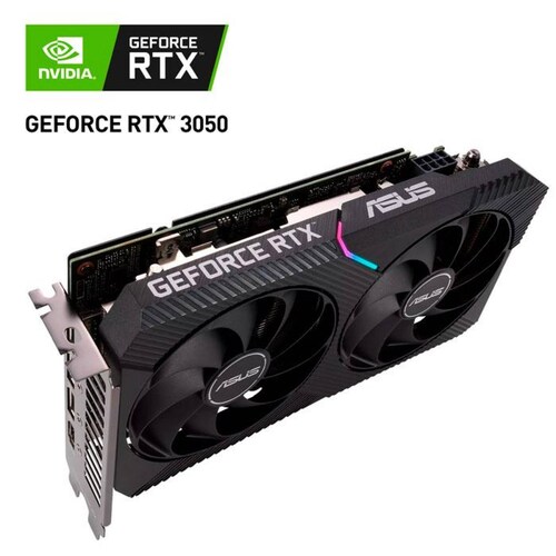 Tarjeta de Video ASUS Dual GeForce RTX 3050 OC Edition 8GB GDDR6 DUAL-RTX3050-O8G 
