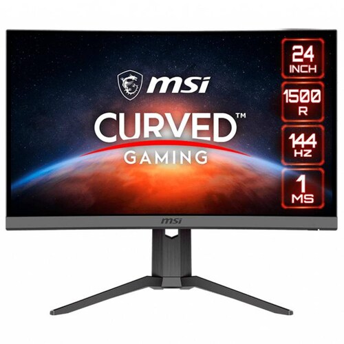 Monitor Curvo Gamer 24 MSI OPTIX G24C6P 1Ms 144Hz Full HD VA FreeSync 