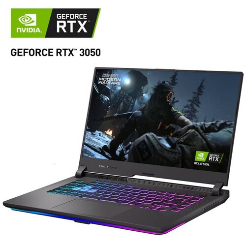 Laptop Gamer ASUS ROG Strix G15 GeForce RTX 3050 Ryzen 7 6800H 8GB DDR5 M.2 512 SSD 15.6 