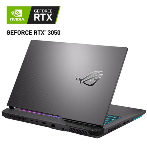 Laptop Gamer ASUS ROG Strix G15 GeForce RTX 3050 Ryzen 7 6800H 8GB DDR5 M.2 512 SSD 15.6 